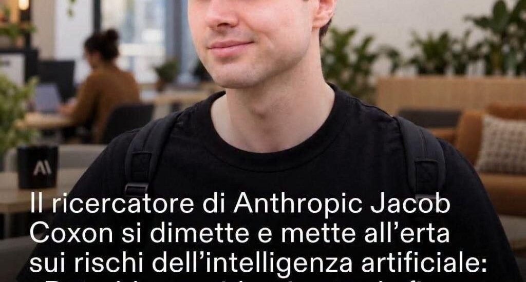 Jacob Coxon, ex ricercatore di Anthropic