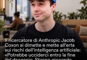 Jacob Coxon, ex ricercatore di Anthropic
